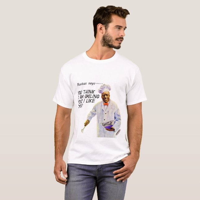 Creme des Weizen-Mannes - Rastus sagt ..... T-Shirt (Vorne ganz)