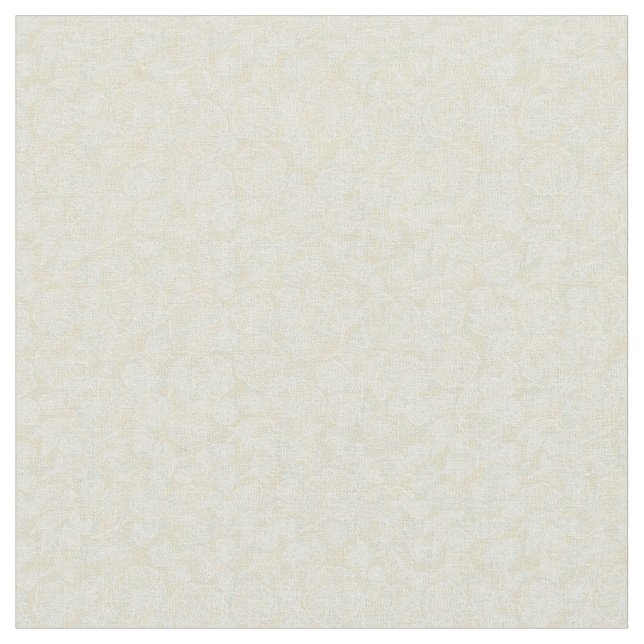 Creme Floral Stoff (Nahaufnahme)