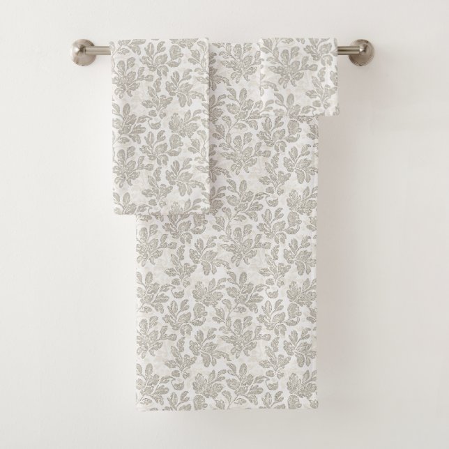 Crème Florale Blanche Chic (En situation)