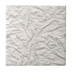 Creme geknitterte Papierbeschaffenheit Fliese