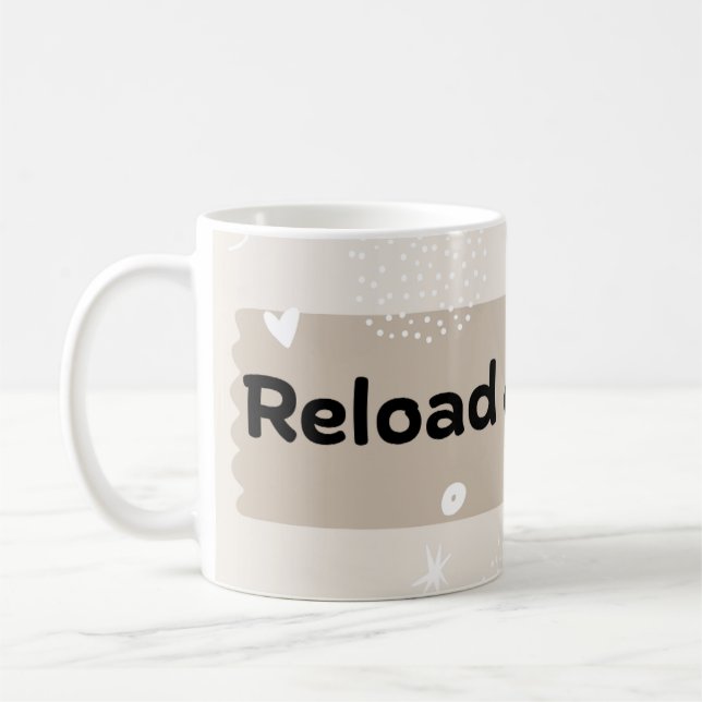 Creme-gelbe Umschlag-Tasse Kaffeetasse (Links)