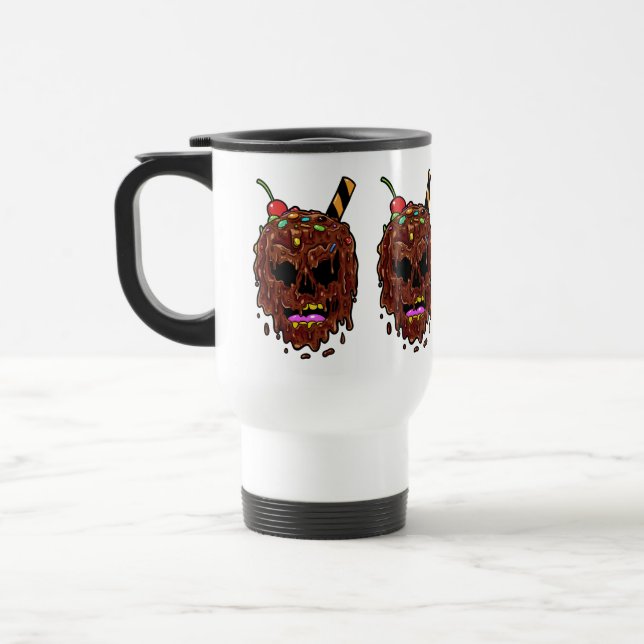 Crème glacée Crânes mugs (Gauche)