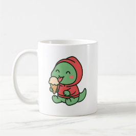 Crème glacée Cute Dinosaur - Mug de café amusant /