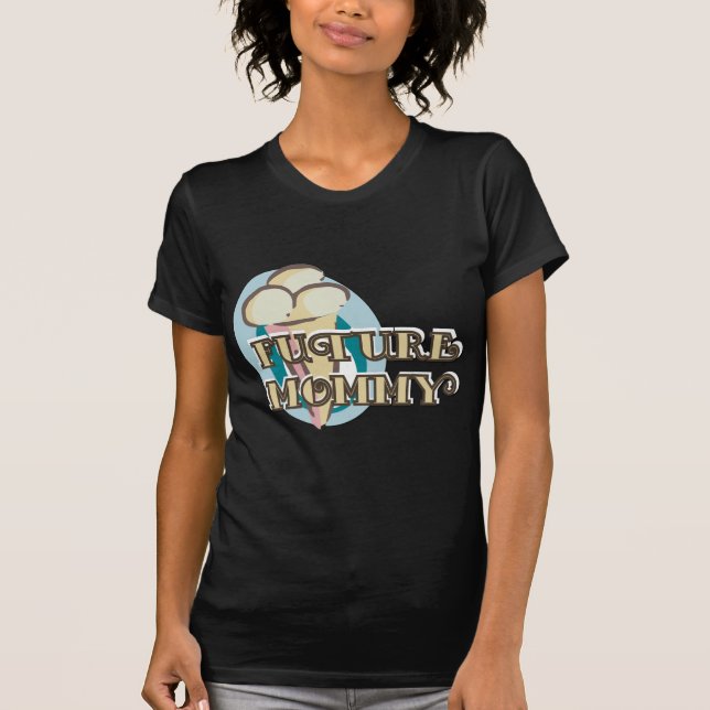 Crème glacée Futurs T-shirts et cadeaux maman (Devant)
