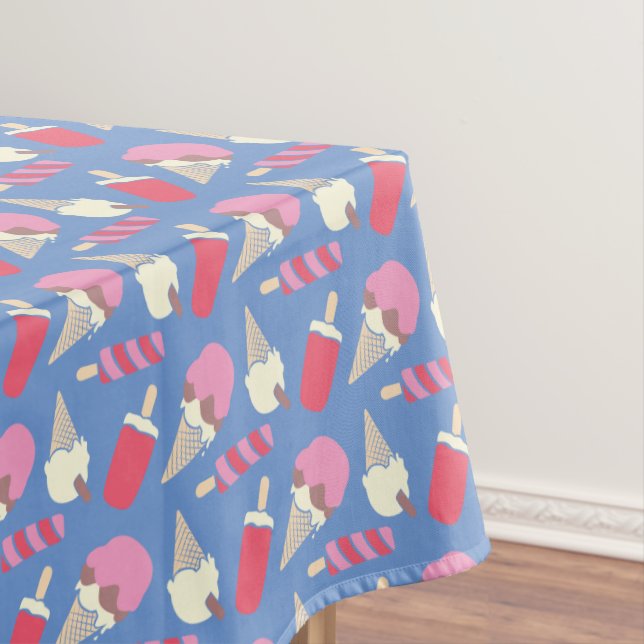 Crème glacée graphique et nappe Popsicles (In Situ)