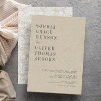 Creme Imitate Leinen & Lace Chic Country Wedding