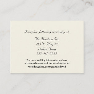 Creme-Kapselkarten Begleitkarte