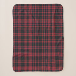 Creme Kariert und Ribbon Weihnachten Sherpadecke
