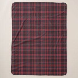 Creme Kariert und Ribbon Weihnachten Sherpadecke