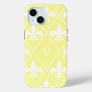 Creme-Lilie mit Monogramm title_seo2