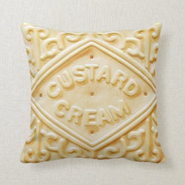 Creme Retro Keks Keks Kissen Kissen