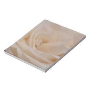 Creme-Rose Notizblock
