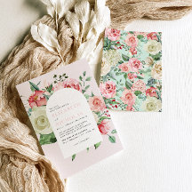 Crème & Rose | Romantische Frühlingsflorale Hochze