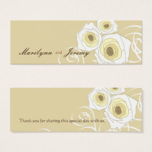 Creme Rose und Wirbel Elegante romantische Hochzei