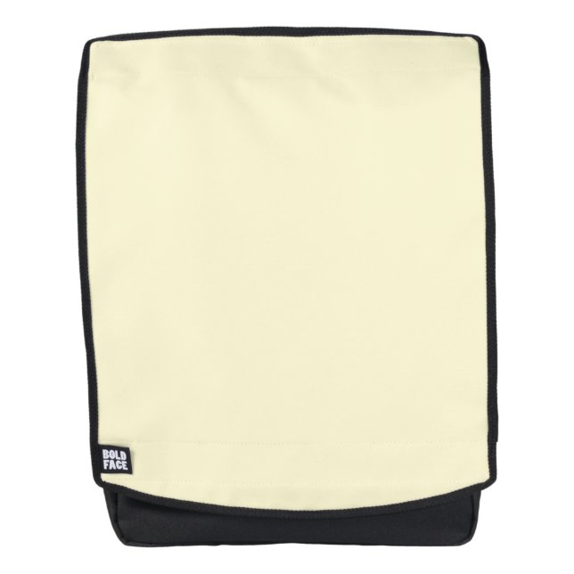 Creme Rucksack (Vorderseite)