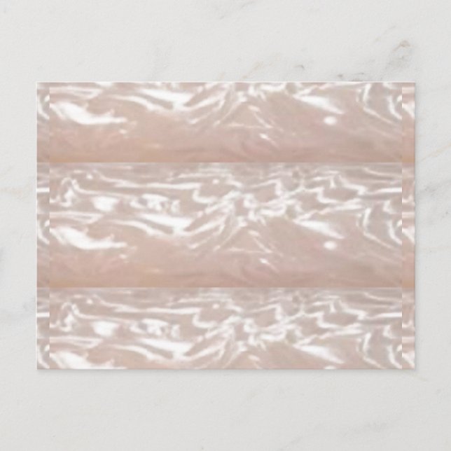 Creme Silver Sparkle : Flugzeug oder Text in Bild  Postkarte (Vorderseite)