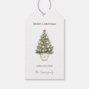 Creme Stern Ornament Weihnachtsbaum Geschenkanhänger