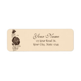 Creme-und Kaffee-Rosen