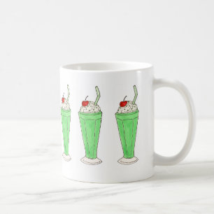 Crème verte Shamrock glace Shake St. Patrick's Mug
