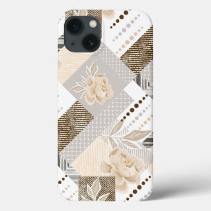 Cremefarben auf weiß Case-Mate iPhone hülle