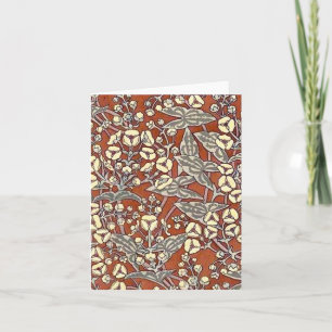 cremefarbene Blume, braun