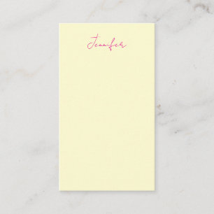 Cremefarbene elegante moderne minimalistische einf begleitkarte