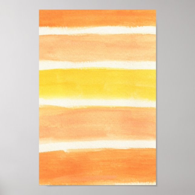 Cremeklemme Streifen Art Printwerbung Poster (Vorne)