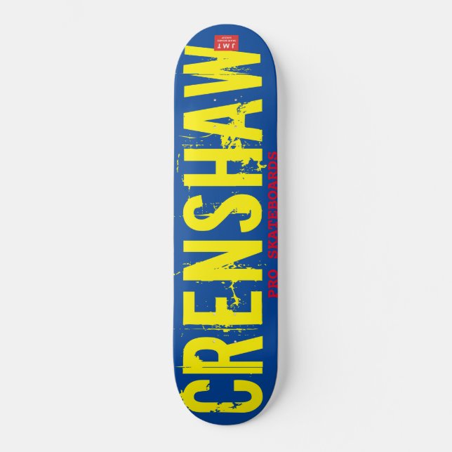 CRENSHAW PRO SKATEBOARDS / MJT USA (Vorderseite)