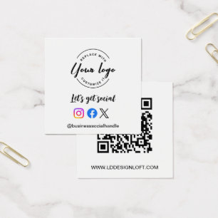 Créons un code QR pour les médias sociaux avec un