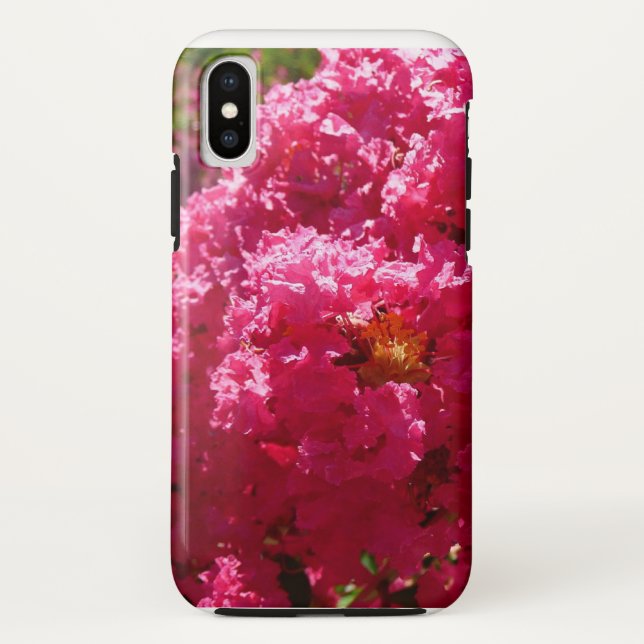 Crepe Myrtle Tree Magenta Floral Case-Mate iPhone Hülle (Rückseite)