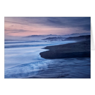 Crépuscule à Moonstone Beach