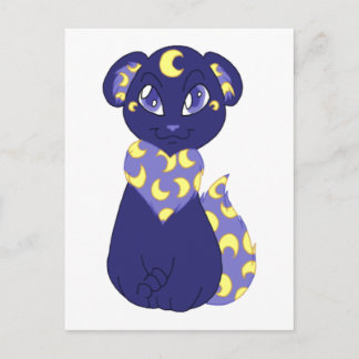 Crescent Bearfox Postkarte