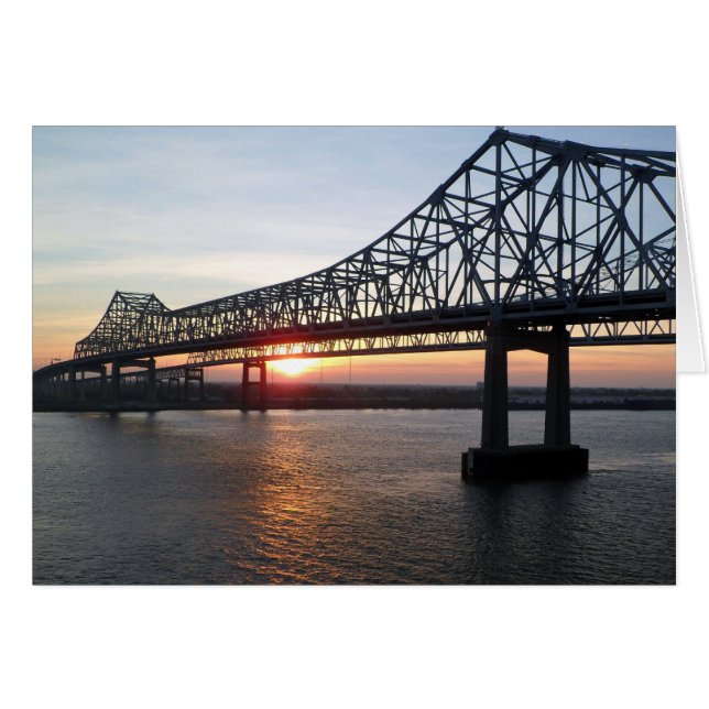Crescent City Connection New Orleans (Vorderseite (Horizontal))