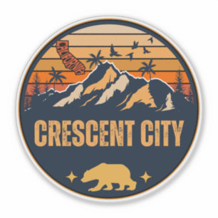 Crescent City, Kalifornien Aufkleber