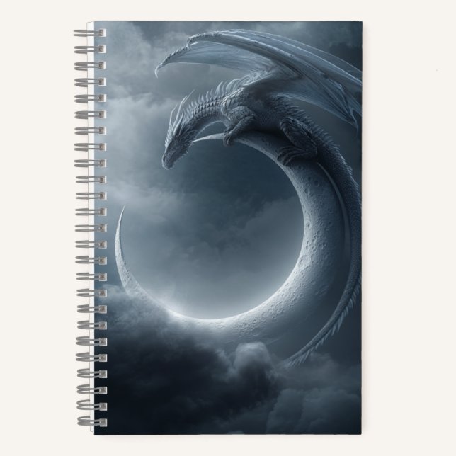 Crescent Dragon Journal Notizbuch (Vorderseite)