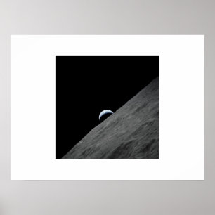 Crescent Earth Poster