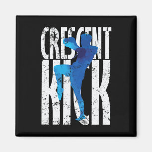 Crescent Kick Kickboxen Magnet