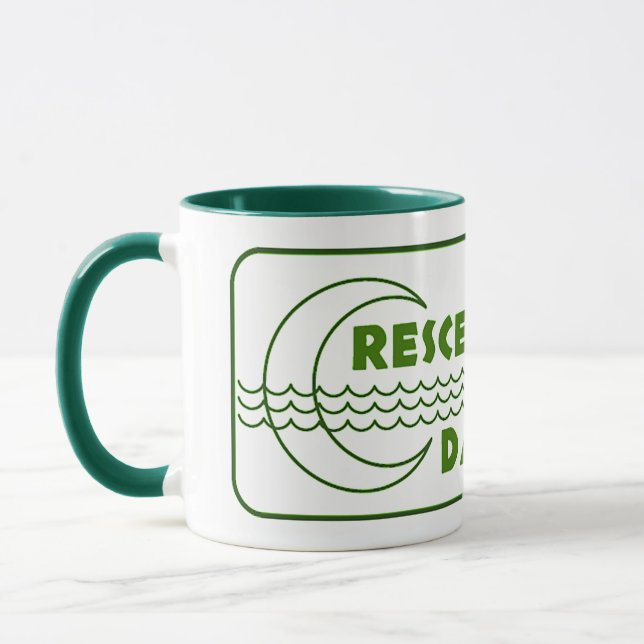 Crescent Lake 2 Tone Kaffee Tasse (Links)