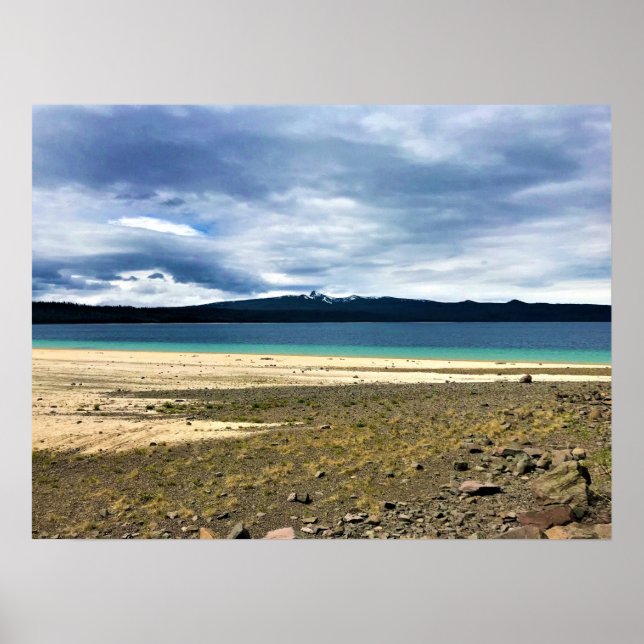 Crescent Lake at Simax Bay, Oregon Poster (Vorne)