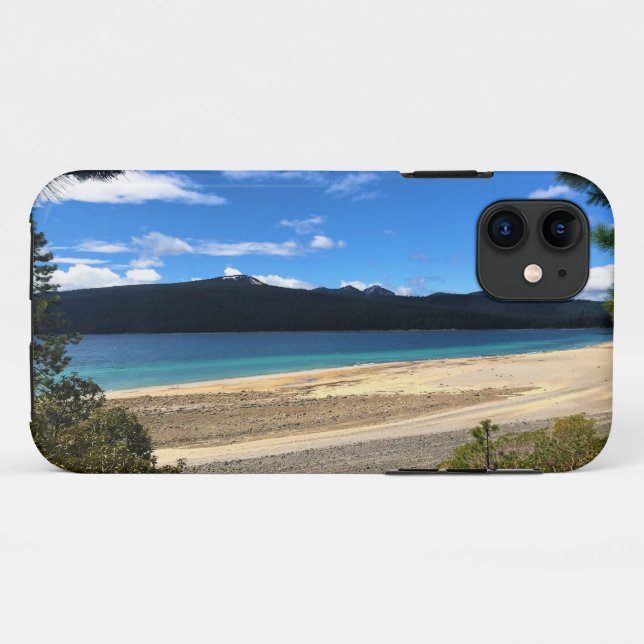 Crescent Lake Case-Mate iPhone Hülle (Rückseite (Horizontal))