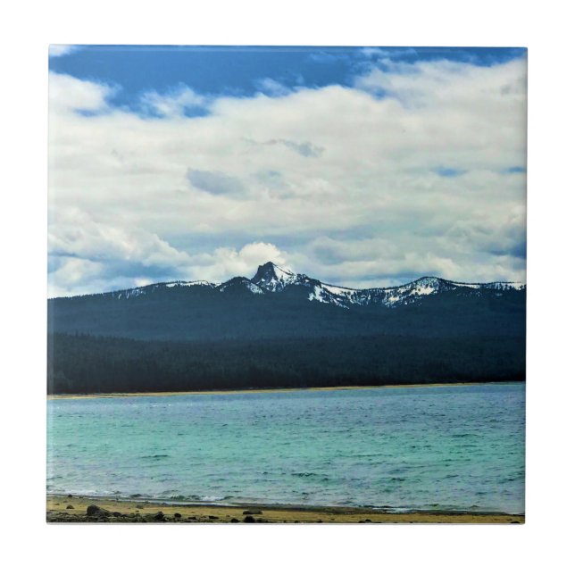 Crescent Lake Fliese (Vorderseite)