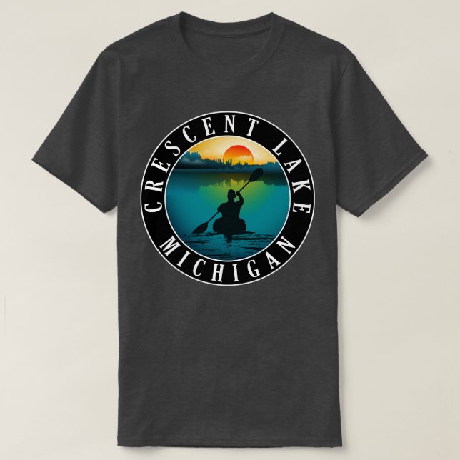 Crescent Lake Kayaking T-Shirt (Design vorne)