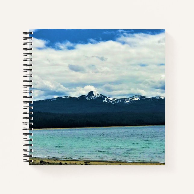 Crescent Lake Notizbuch (Vorderseite)