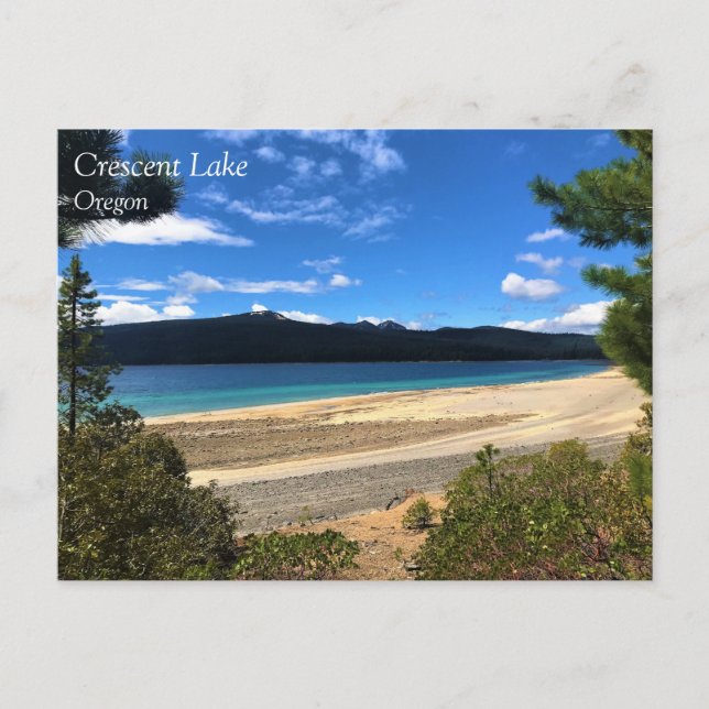 Crescent Lake, Oregon Postcard Postkarte (Vorderseite)