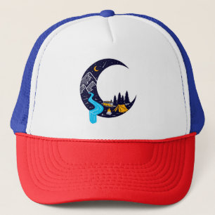 Crescent Moon Adventure Camping Truckerkappe