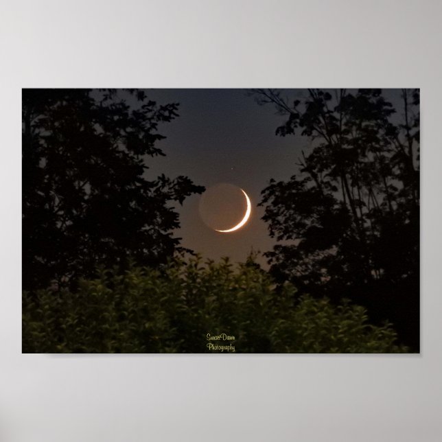Crescent Moon Einstellung Poster (Vorne)