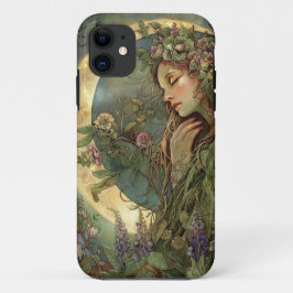 Crescent Moon Ostara Phone Case