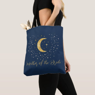 Crescent Moon Starry Night Tasche