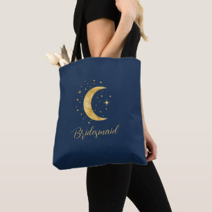 Crescent Moon Starry Night Tasche