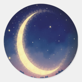 "Crescent Moon Sticker Pack - Magische Feier